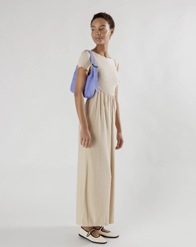 Mini nylon top shoulder bag