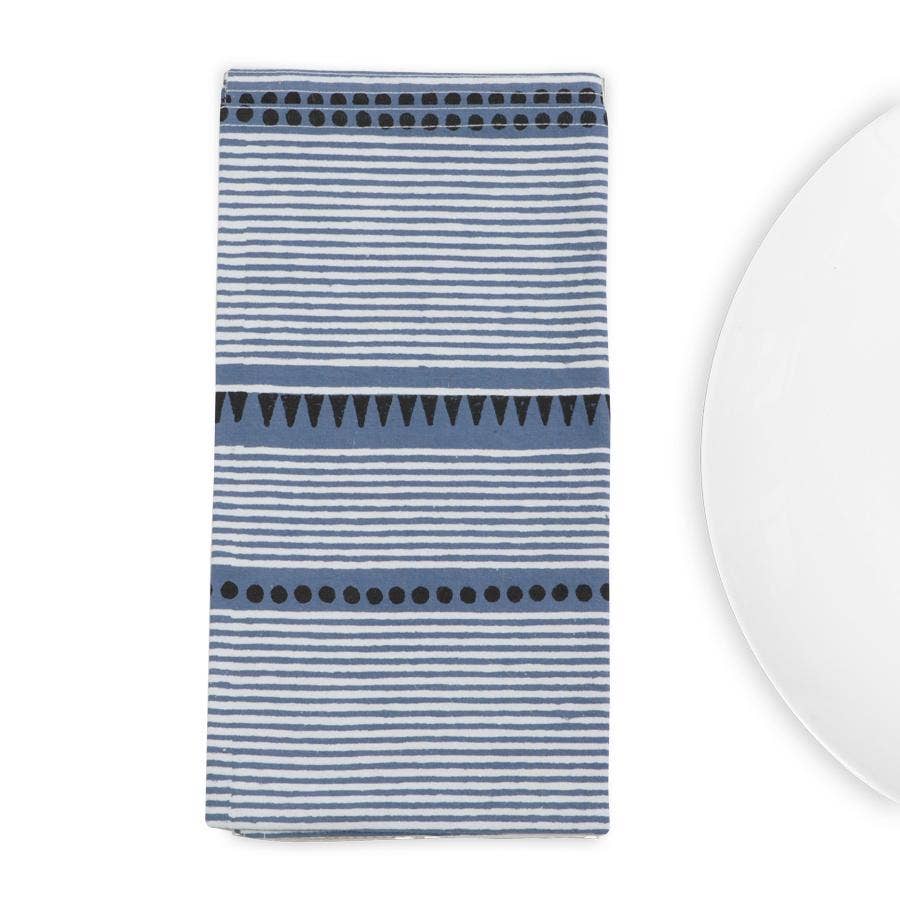 Laya Blue Napkins - Set of 4