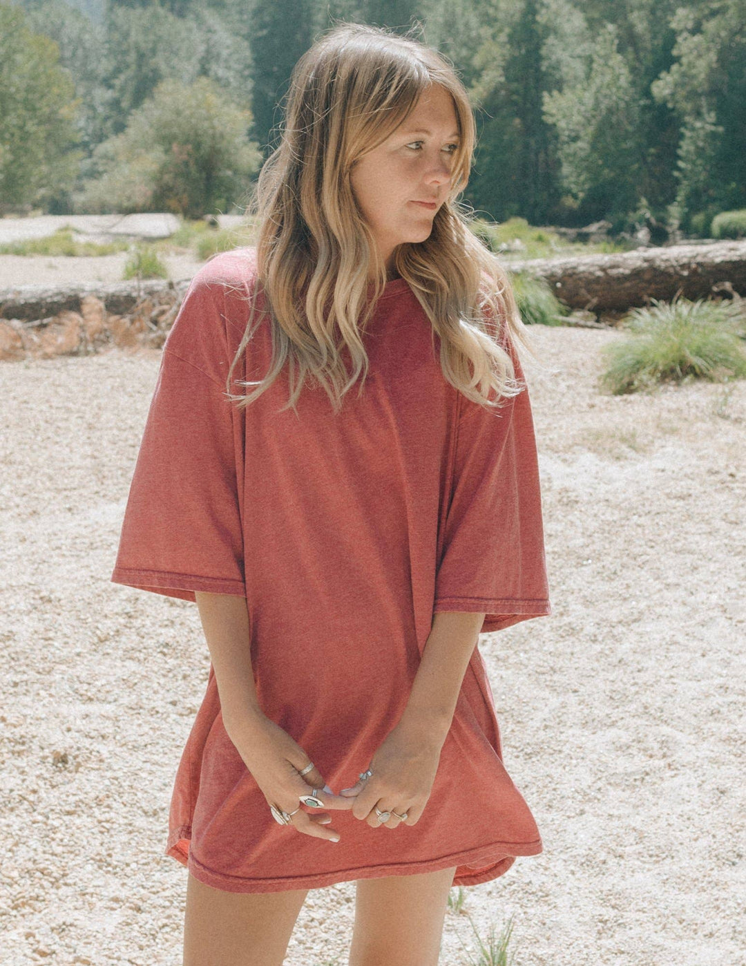 People Of Leisure - Daydream Tee Maroon