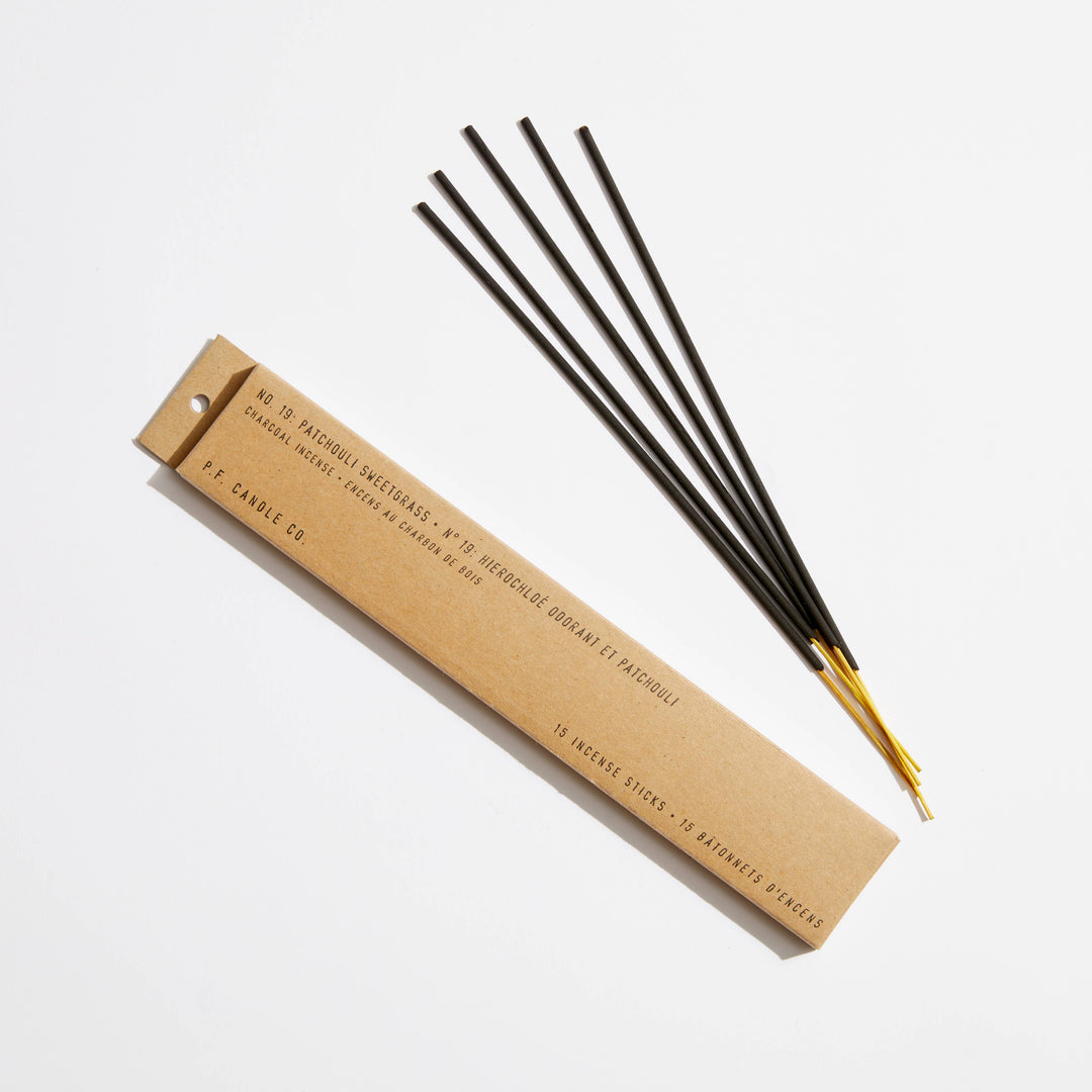 Patchouli Sweetgrass Incense-P.F. Candle Co.