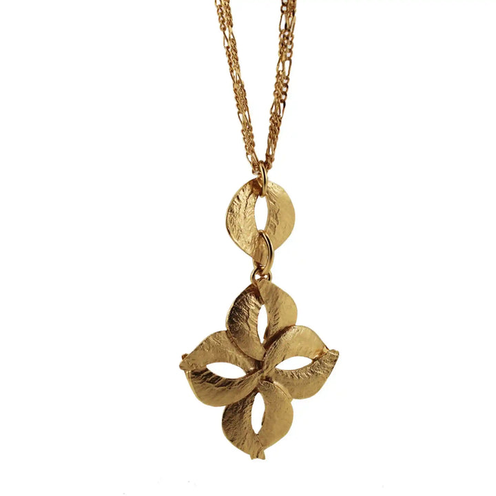 A close up photo of If the Rain Comes First Necklace
