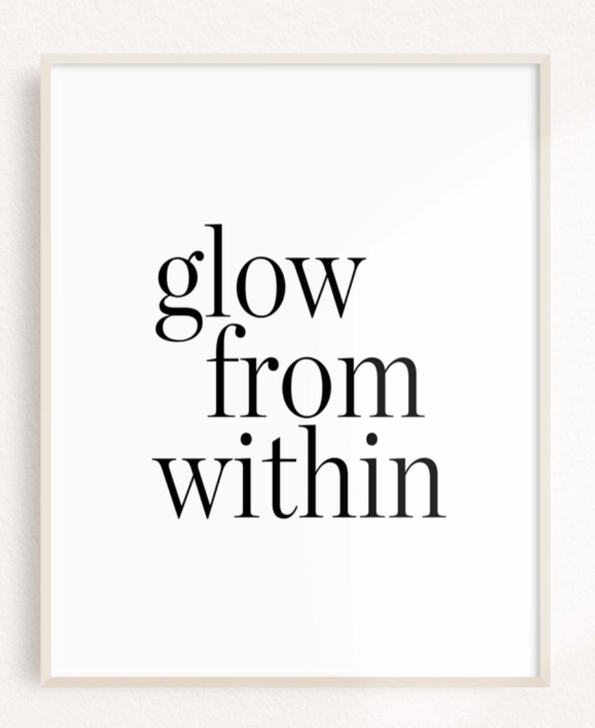 Glow from Within Wall Art Print Binge Studio