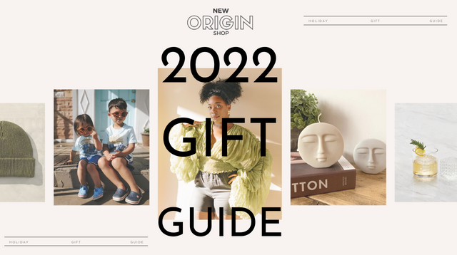 New Origin Shop Blog 2022 Holiday Gift Guide Collection