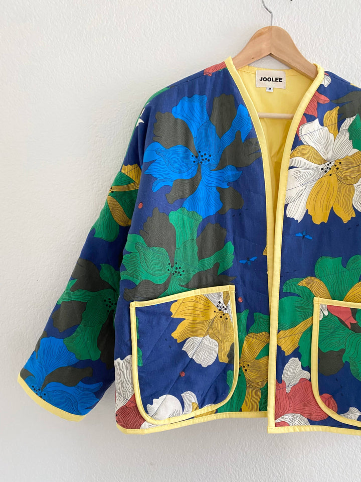 Mia Flower Quilting Jacket