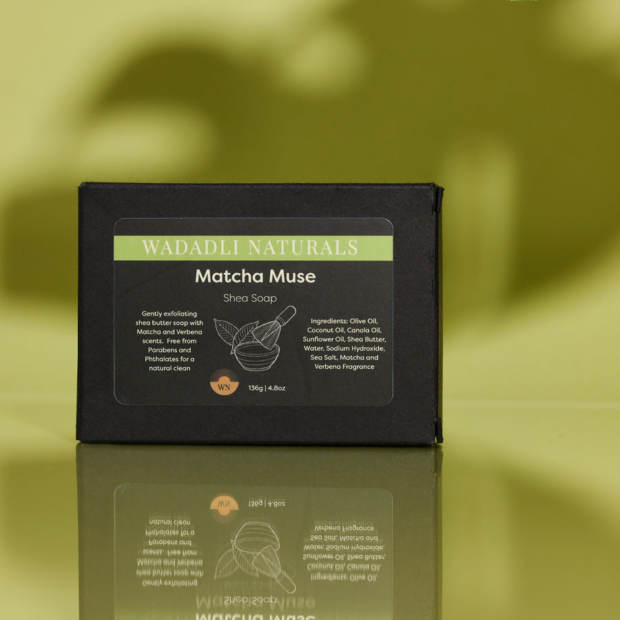 Matcha Muse shea soap black owned austin texas