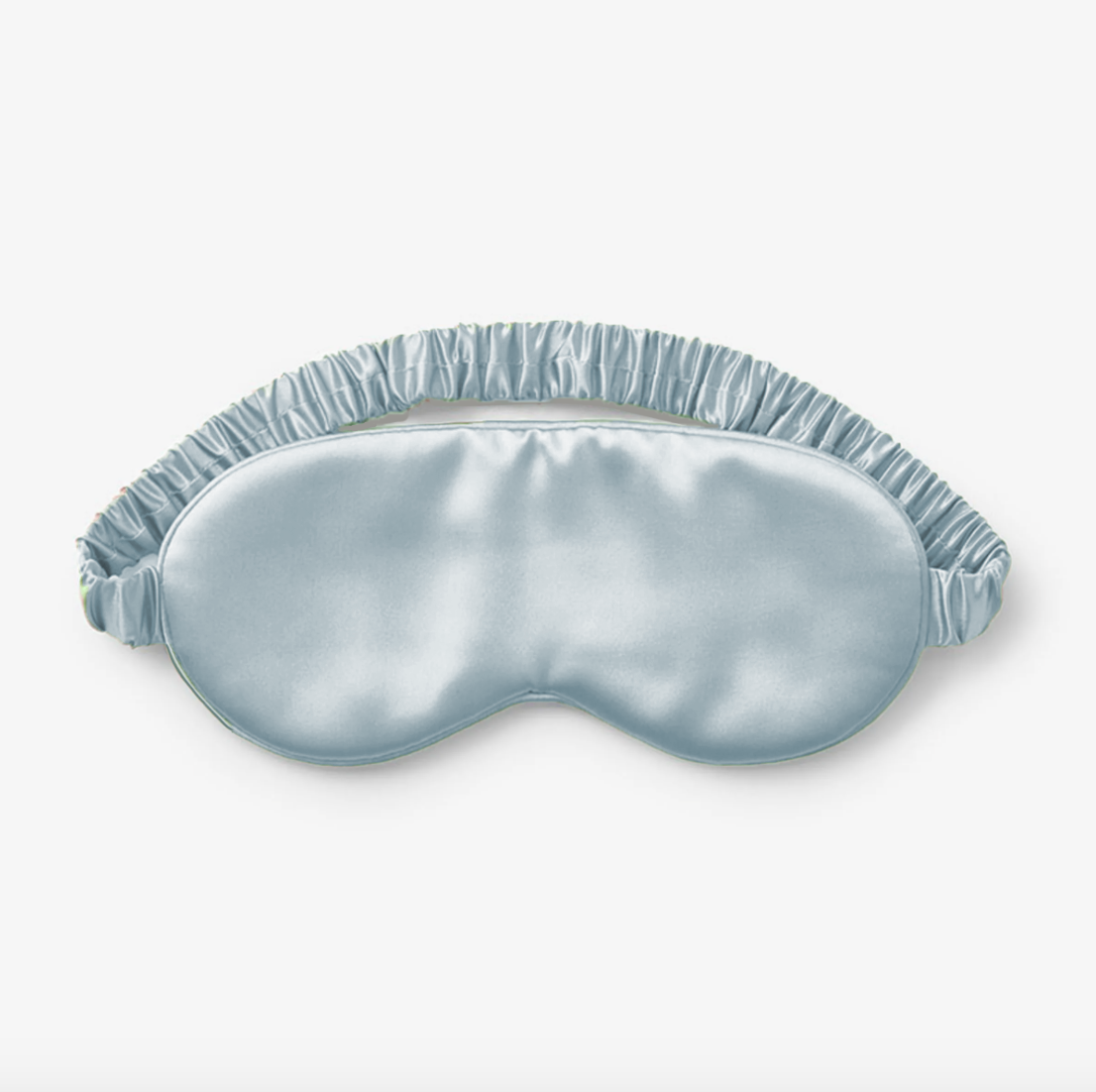  Eucalyptus Silk Sleep Mask: Light Blue