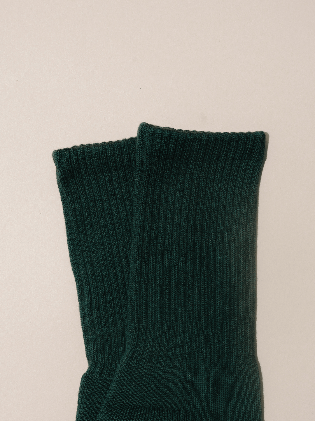Crew Sock | Cotton Crew Sock | One Size | Assorted: Pine