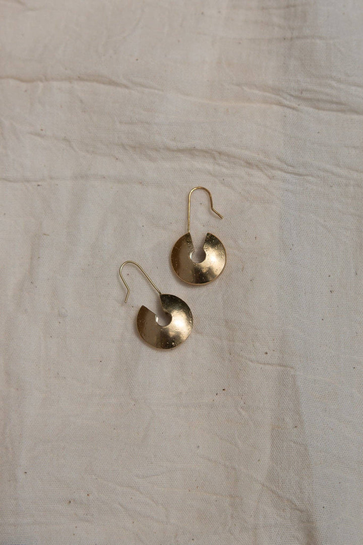 Austin Texas Gift Shop Nkhando Earrings offer a versatile look for everyday wear,