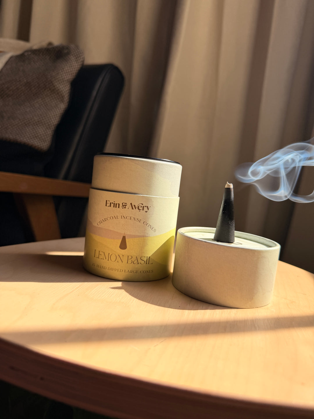 Lemon Basil Incense Cones