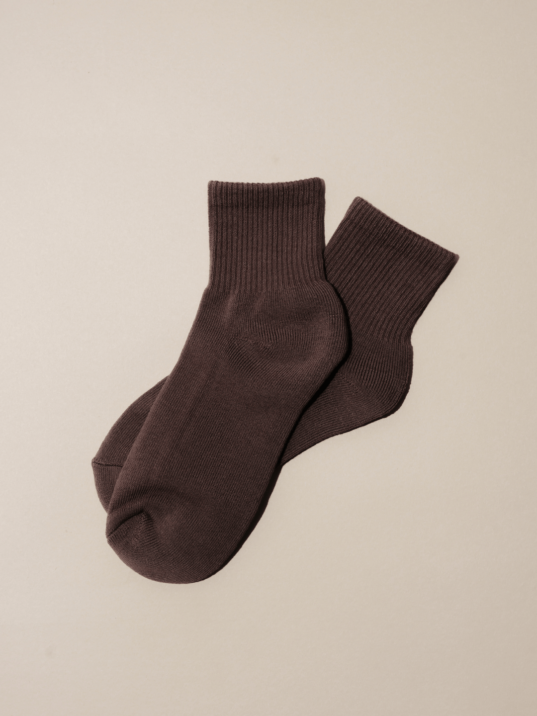 Ankle Sock | Cotton Ankle Socks | One Size | Assorted: Brick