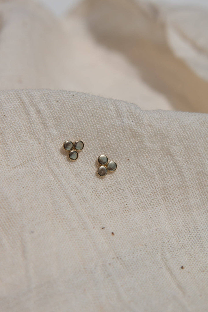 new origin shop austin lifestyle shop ‘Luwa’ Studs (meaning ‘Flower’ in Tumbuka) a