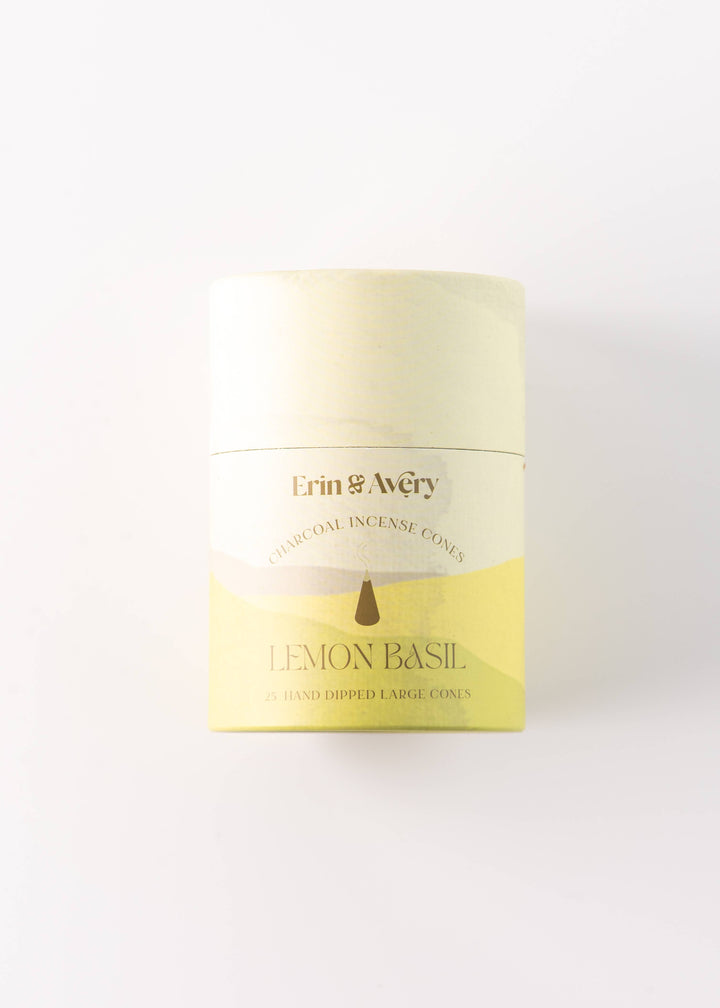 Lemon Basil Incense Cones