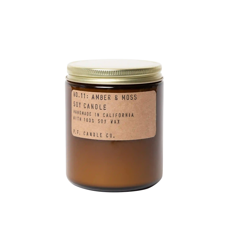 Amber & Moss Candle
