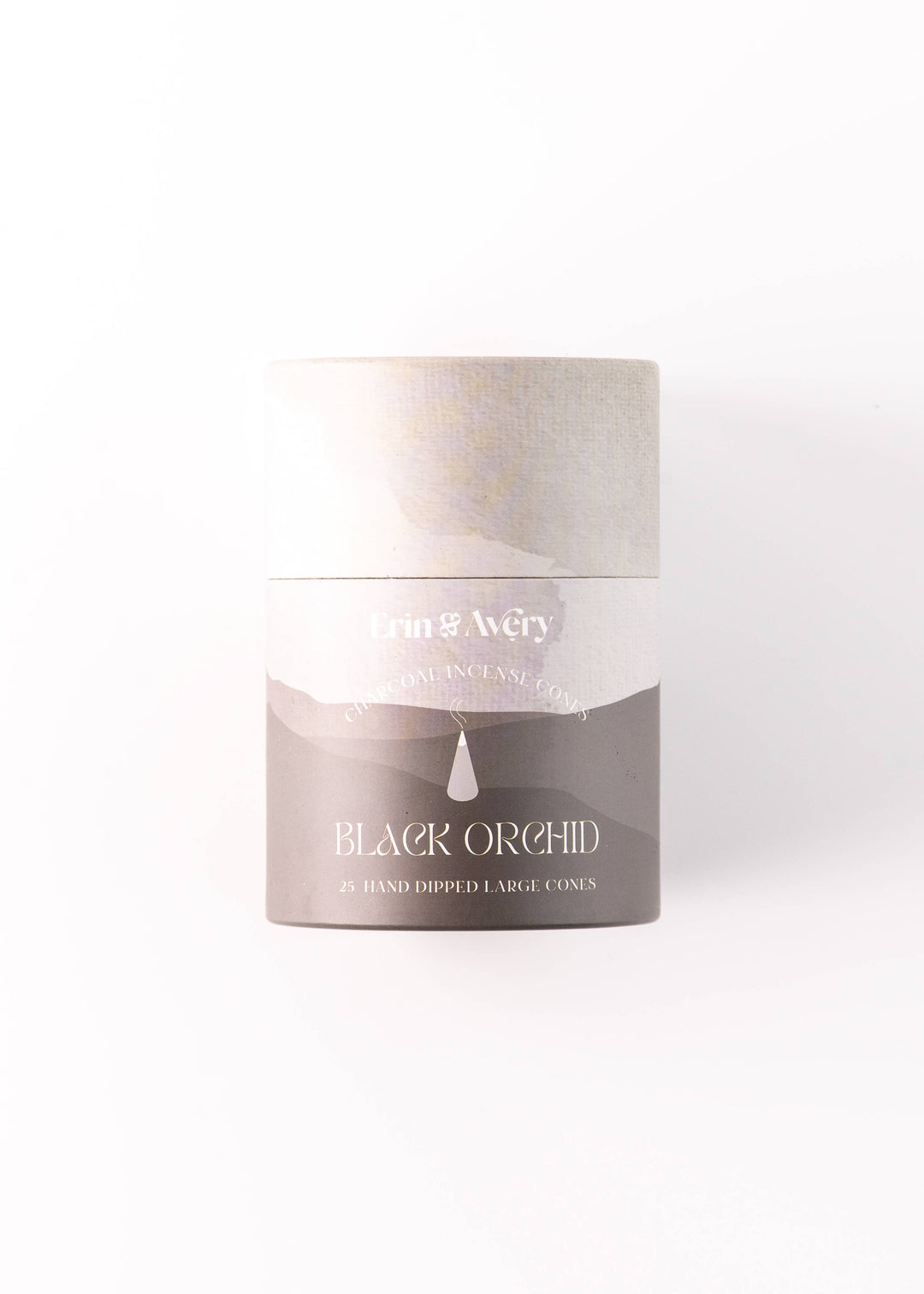 Candle in a decorative paper sleeve with &
