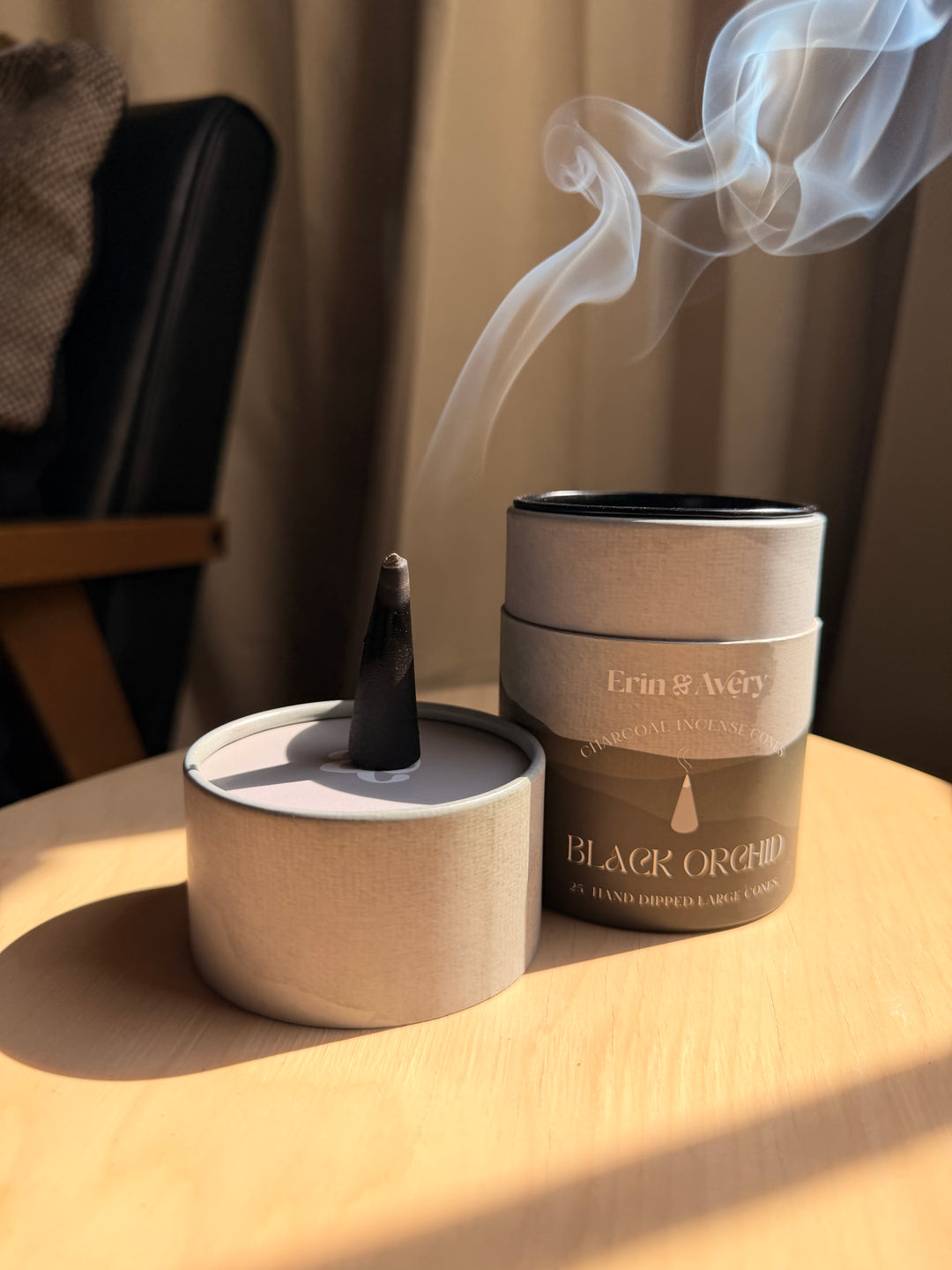 Black Orchid Incense Cones