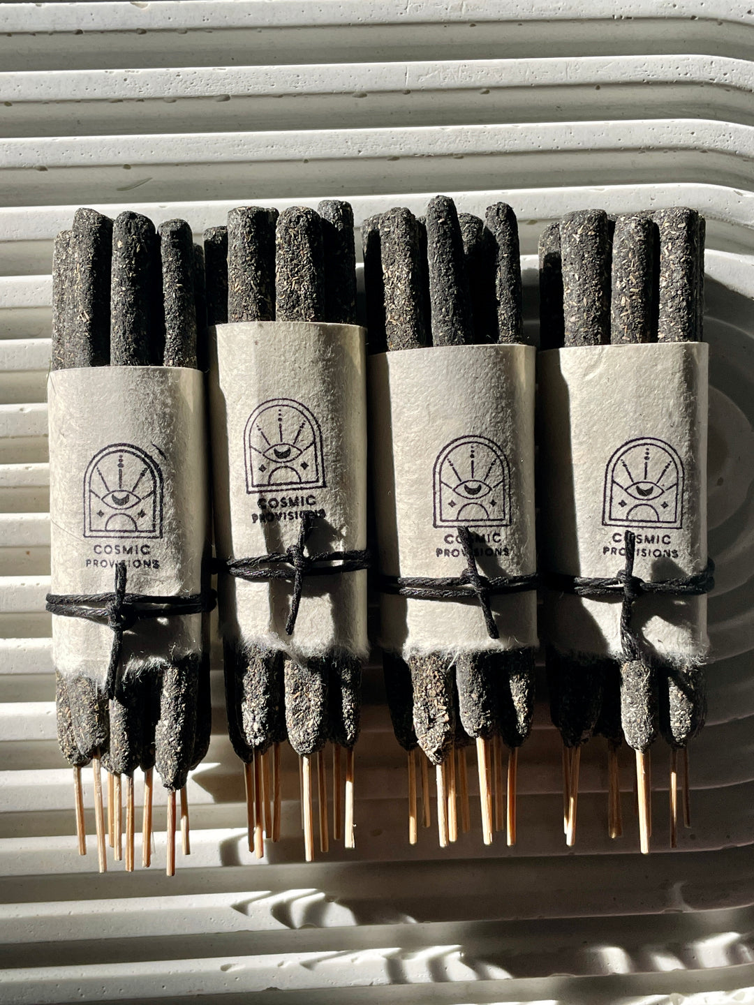 Hand rolled Black Copal Incense