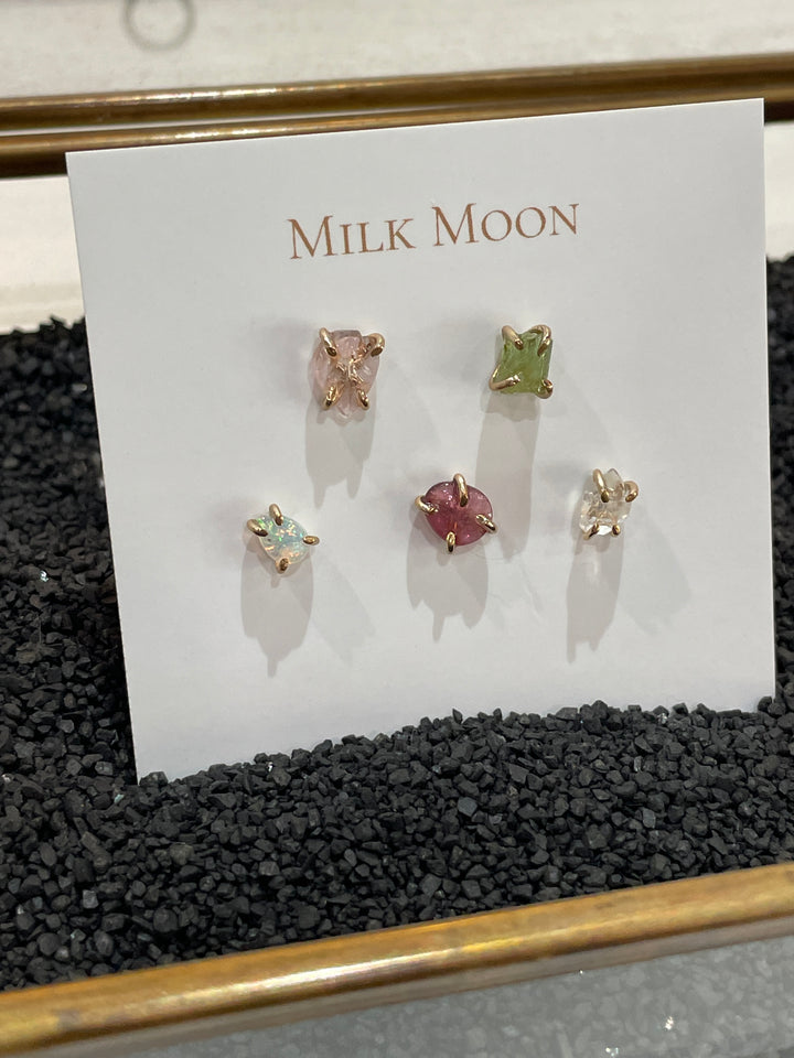 Pink/Green Gemstone Mix and Match Set