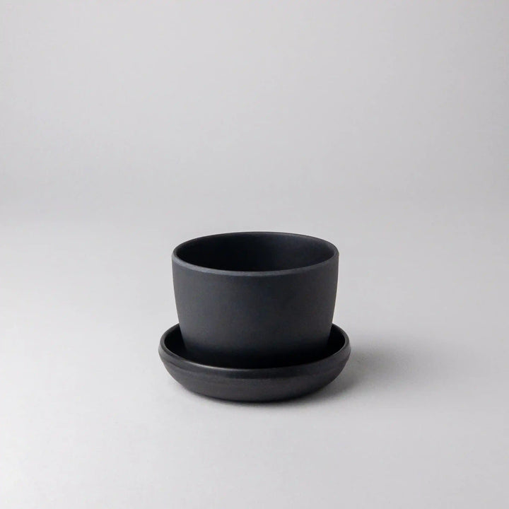 Bamboo Fibre (Black) Mini Planter