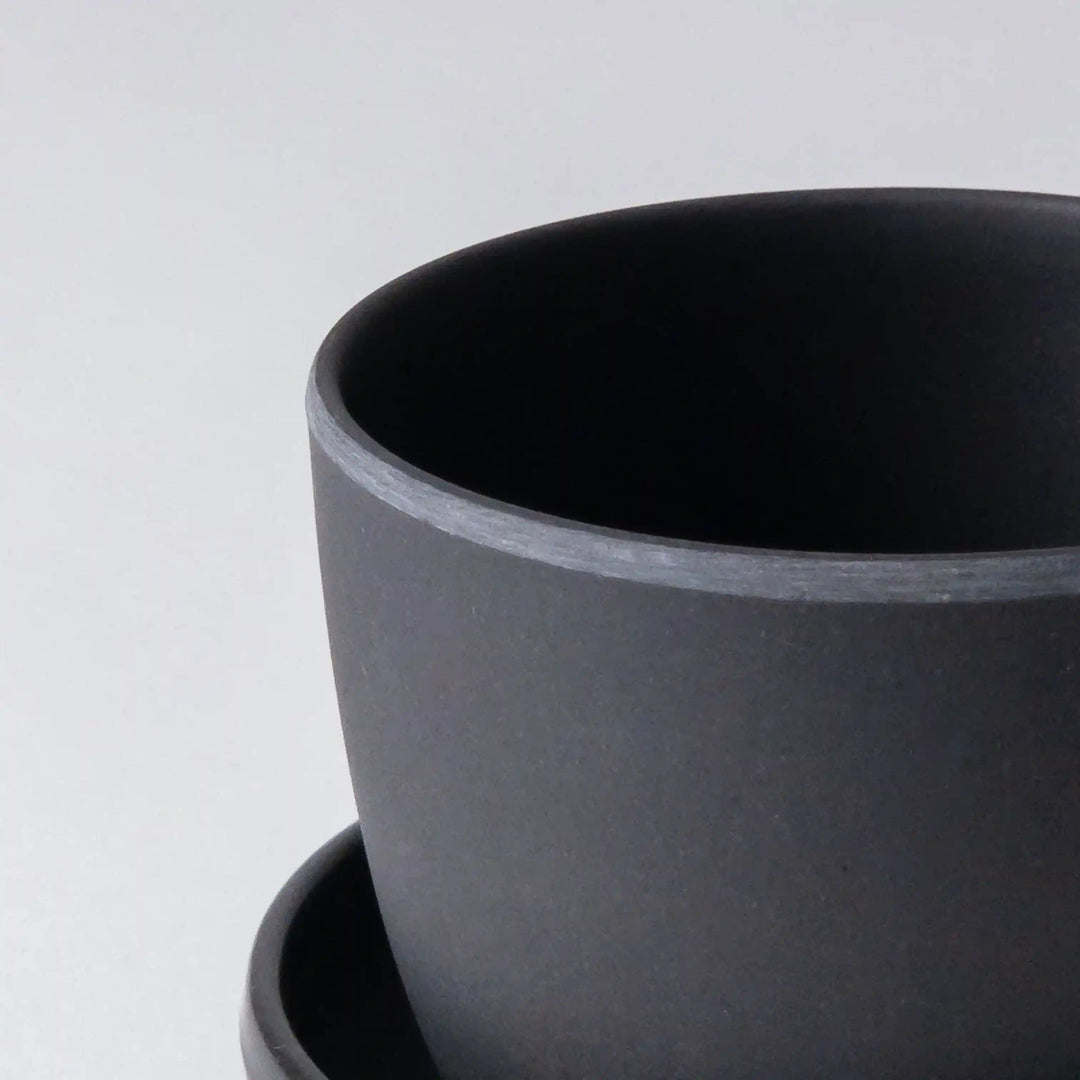 Bamboo Fibre (Black) Mini Planter