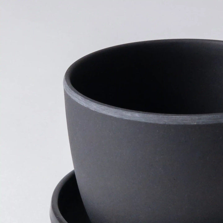 Bamboo Fibre (Black) Mini Planter