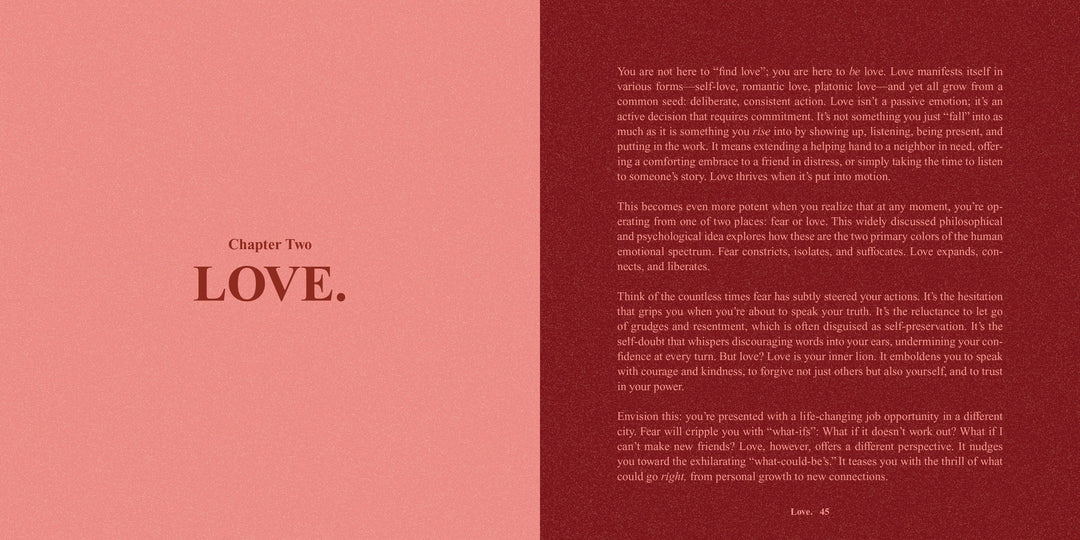 Book or notebook with &