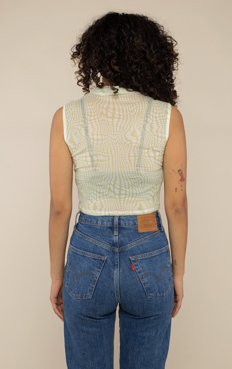 mesh crop top 