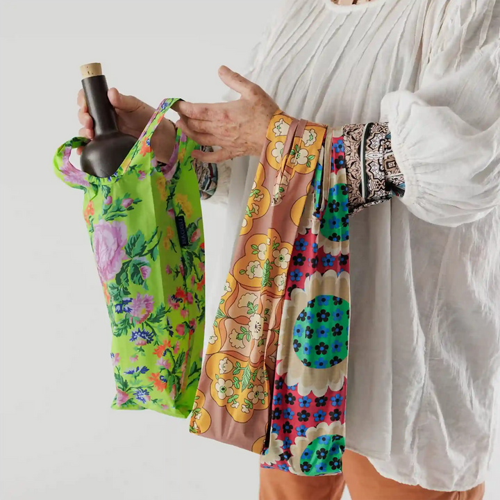 Wine Baggu Set of 3 - Consignment Florals