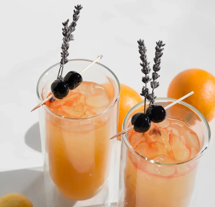 Double-Wall 16 oz Glasses - Set of Two - Clear