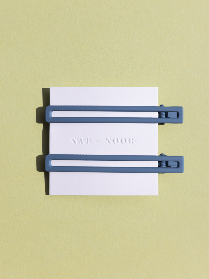 NAT + NOOR - Leia Hair Clips Set - Sky
