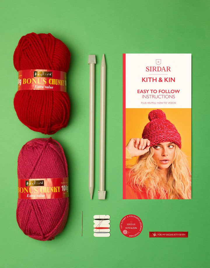Sirdar Giant Hat Knitting Kit