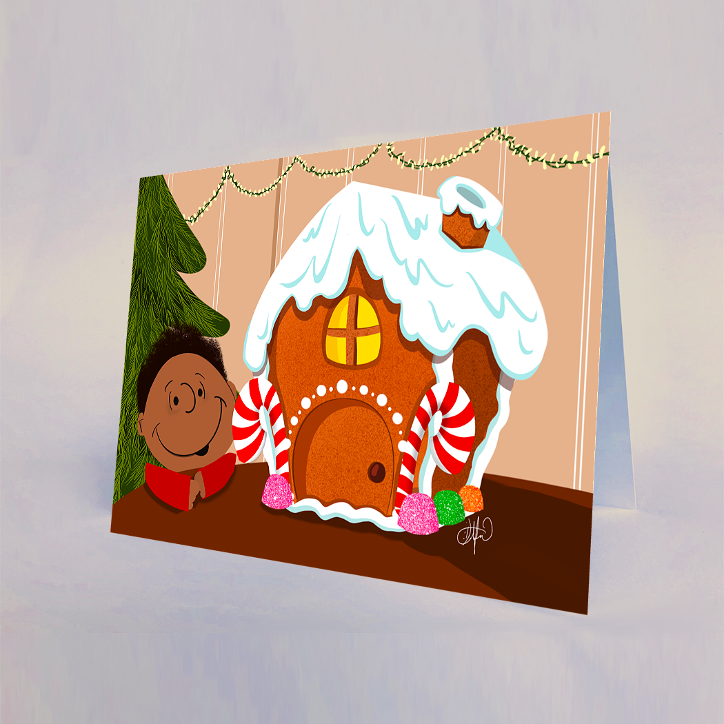 Gingerbread Greeting Card