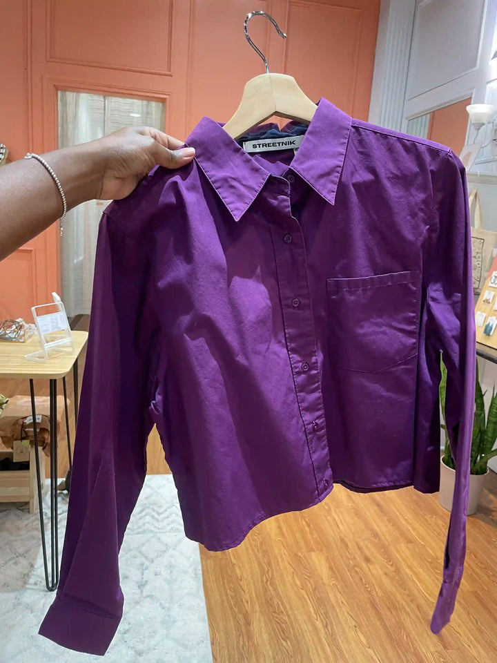 Streetnik Shirts Crop shirt(s)-In store only