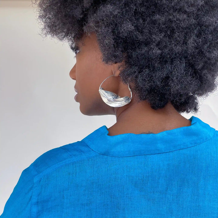 Fulani Sterling Silver Earrings