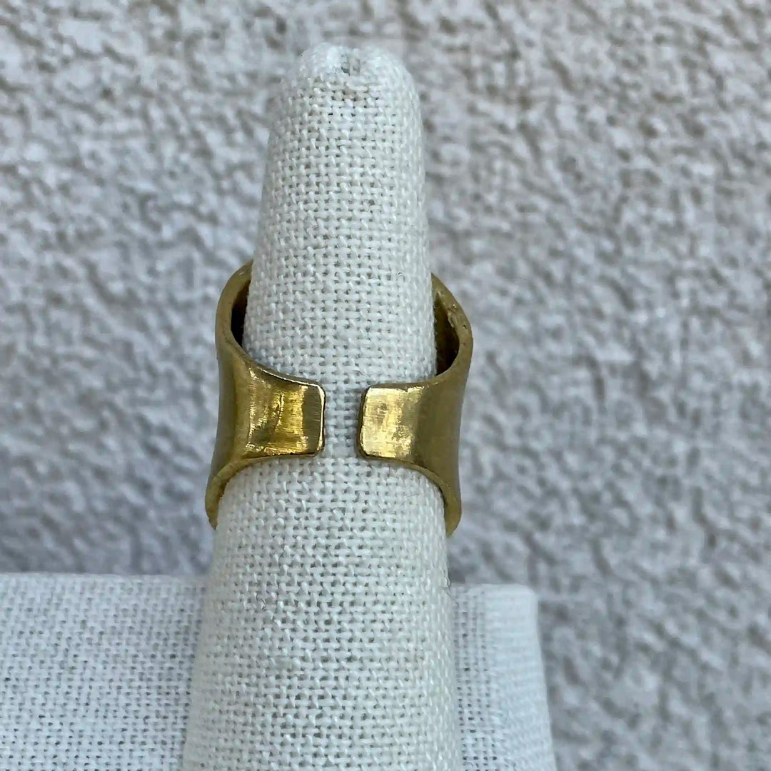 Tabby Brass Statement Ring