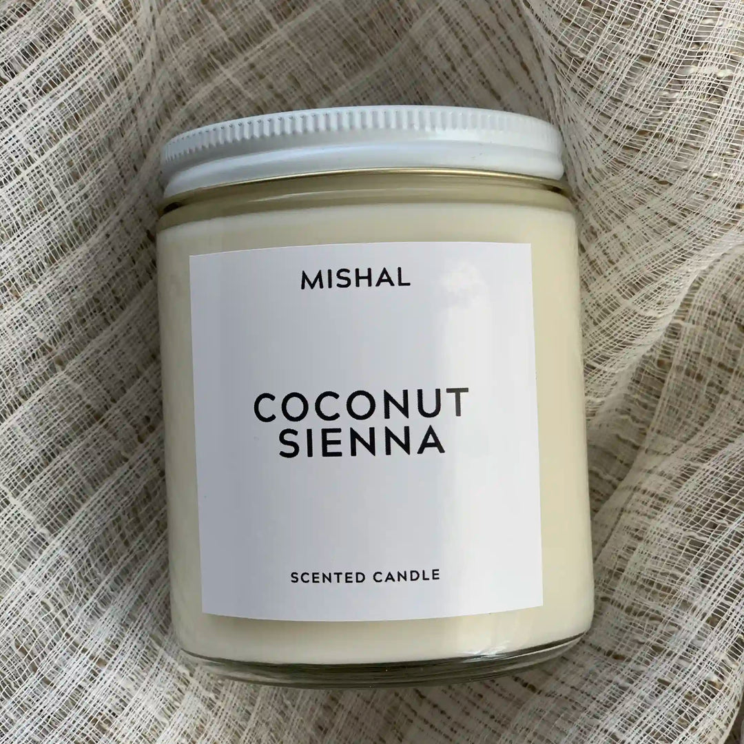 Coconut Sienna 8oz Soy Candle