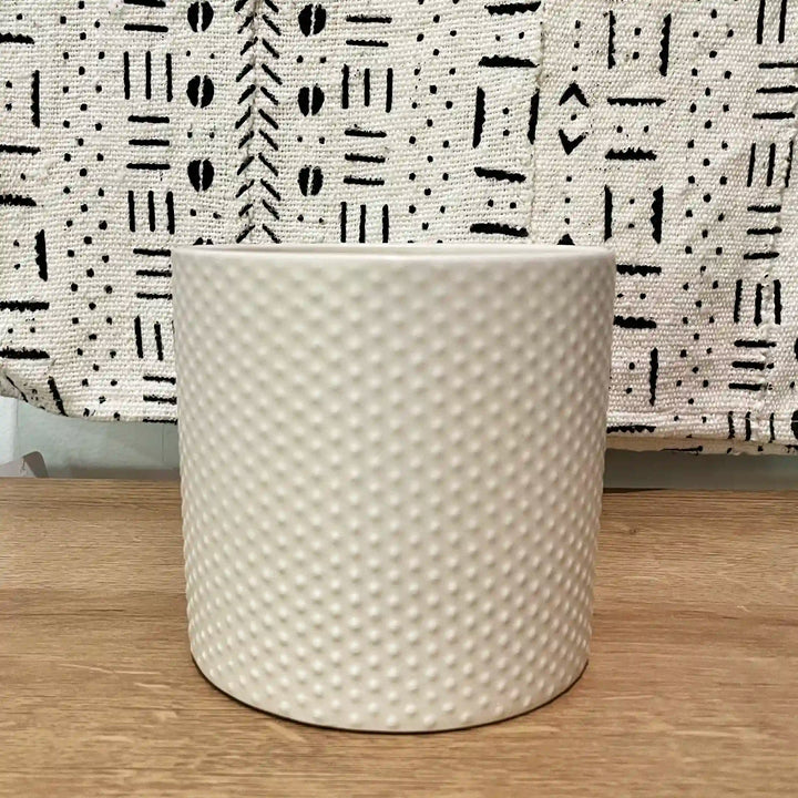Cream Pebble Planter