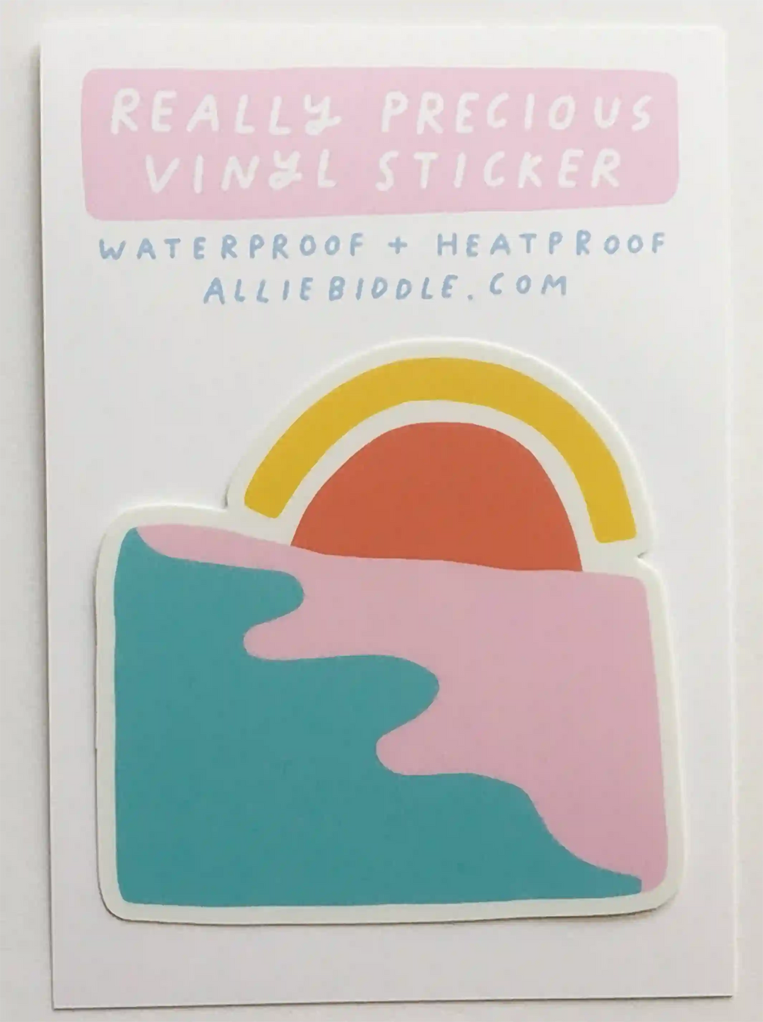 Allie Biddle Vinyl Stickers