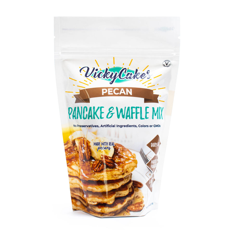 Vicky Cakes Pancake & Waffle Mix - Pecan Pancake and Waffle Mix