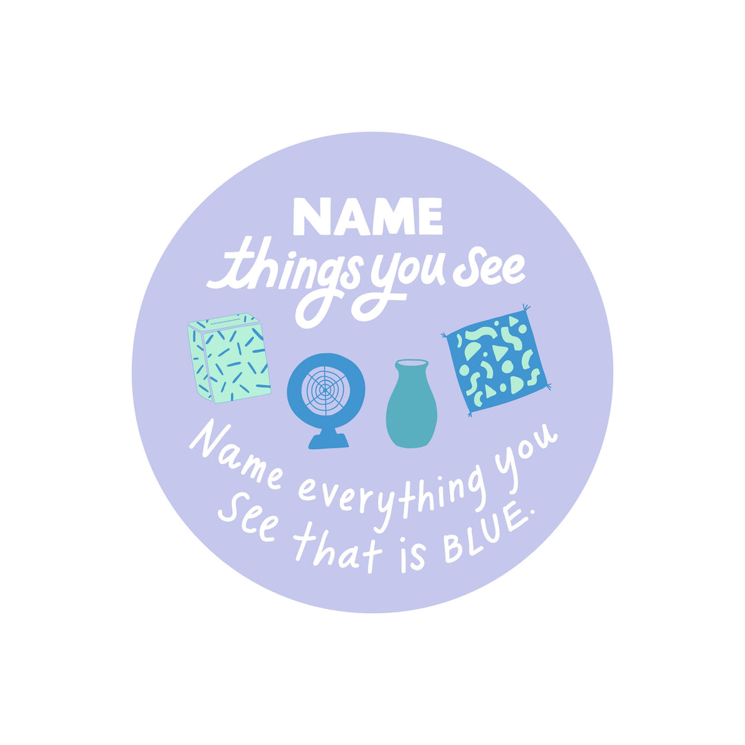 Name Things You See Sticker