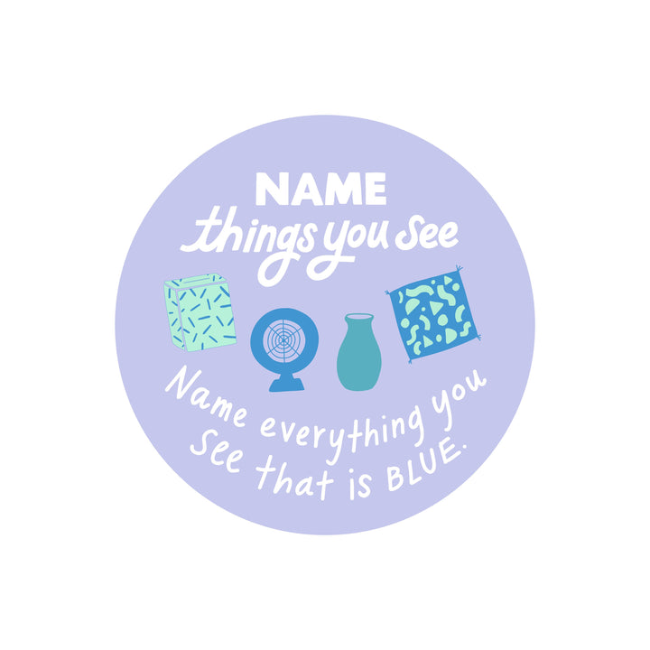 Name Things You See Sticker