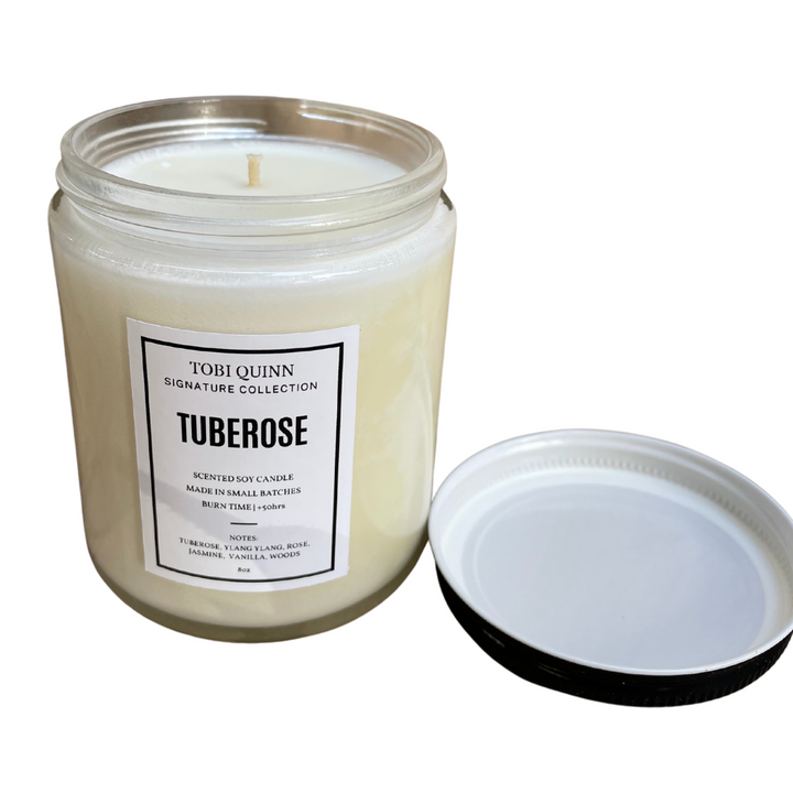 tuberose soywax candle