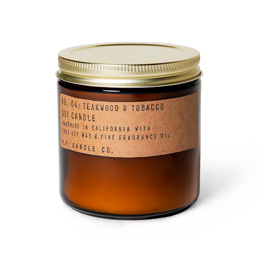 Teakwood & Tobacco Candle Austin Boutique