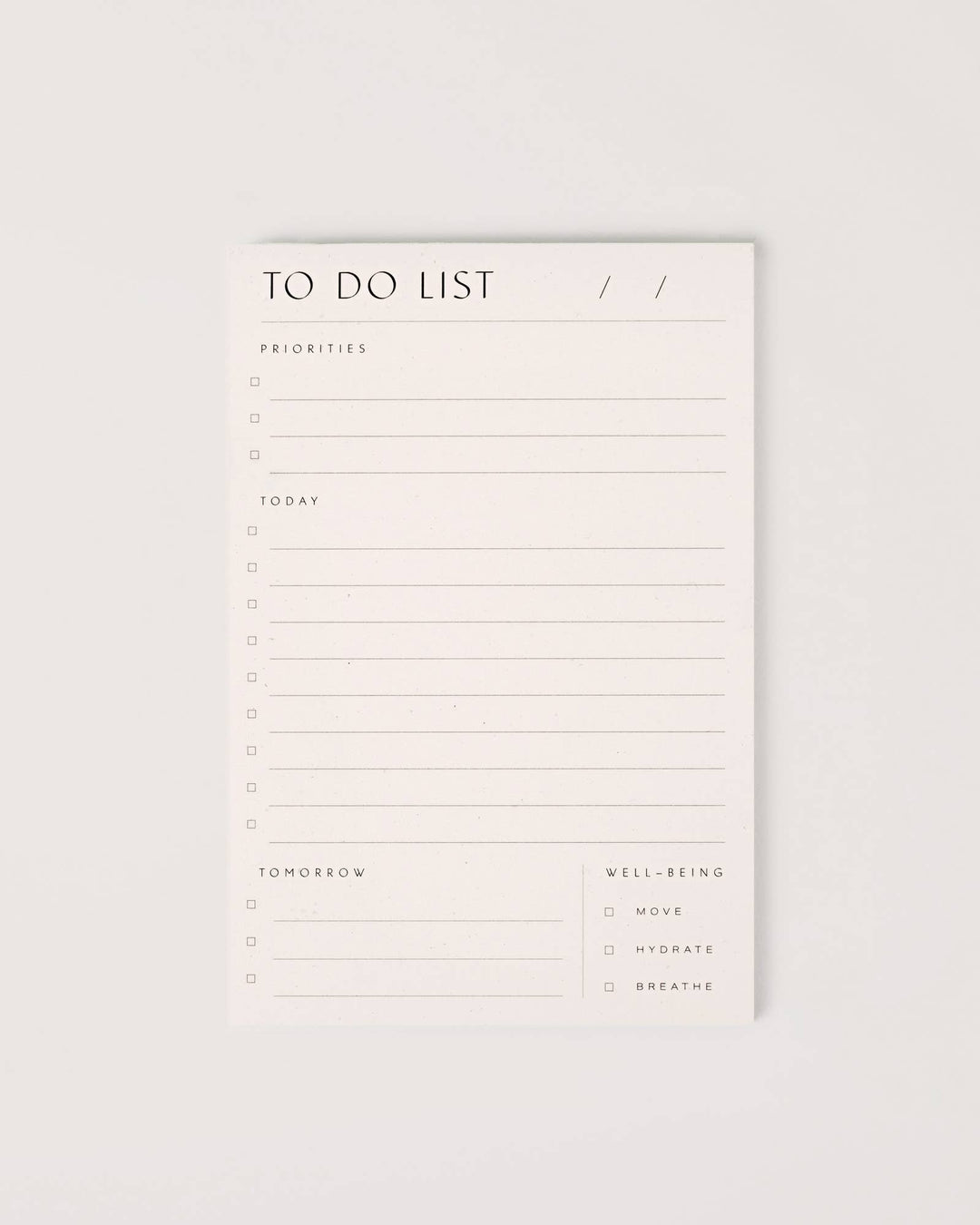 To Do List Pad Wild House Paper 