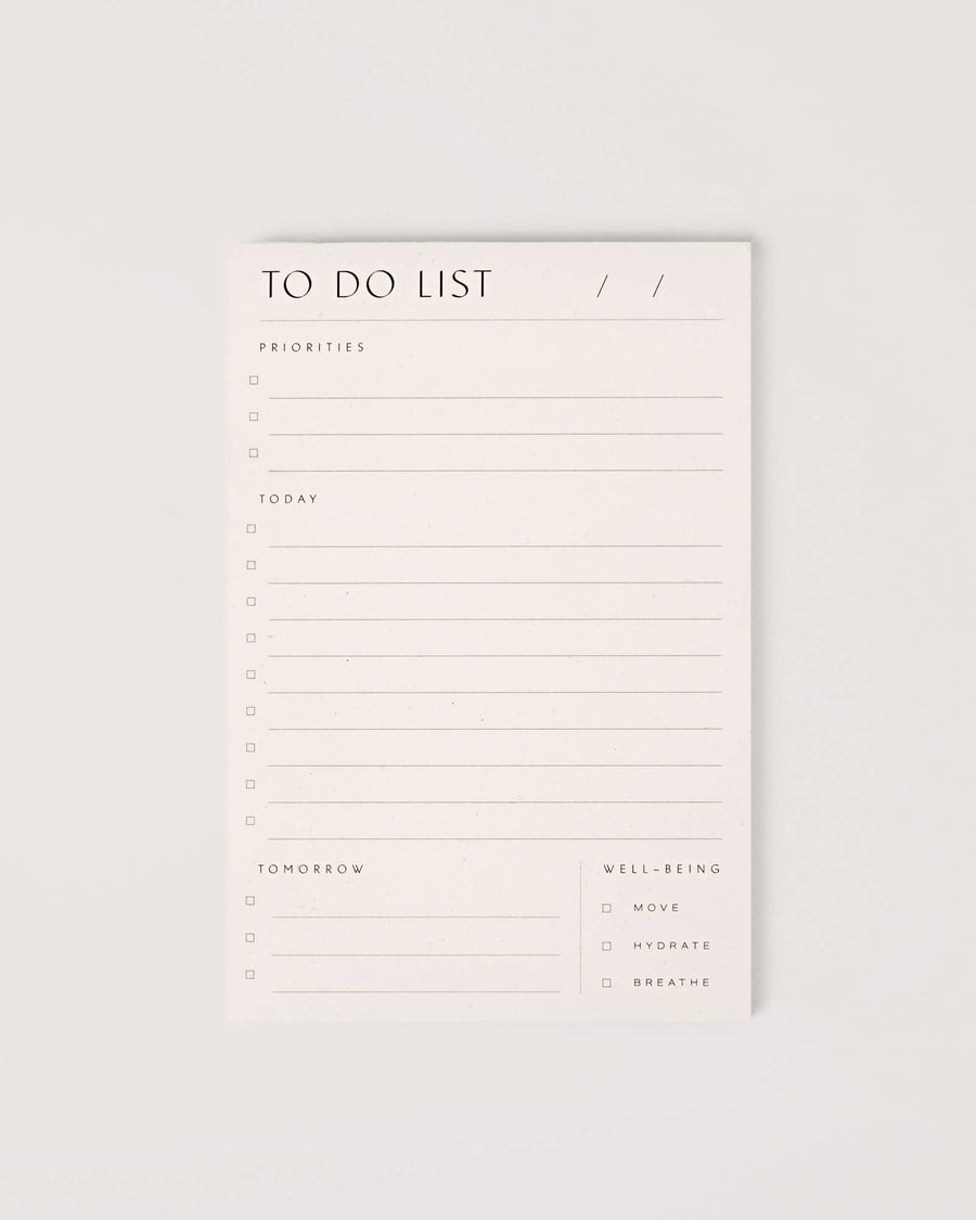 To Do List Pad Wild House Paper 