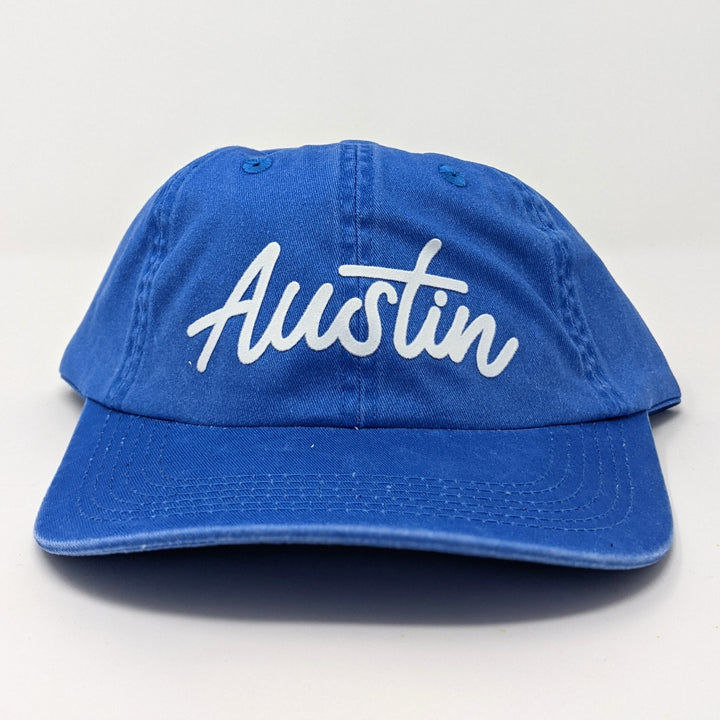 Austin Cursive Baseball Cap-Frankie Jean
