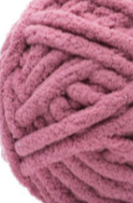 Pink black austin crochet chunky yarn throw blanket