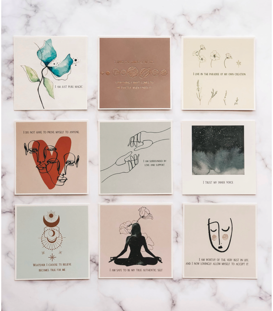 Be you: Affirmation Cards Set