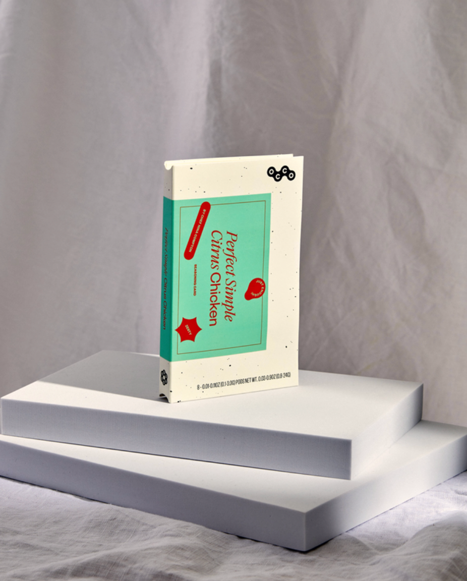 Perfect Simple Citrus Chicken Seasoning Card-Individual