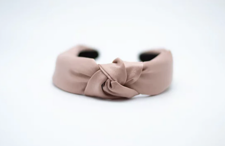 Knotted Headband - Luxe Satin Hairband