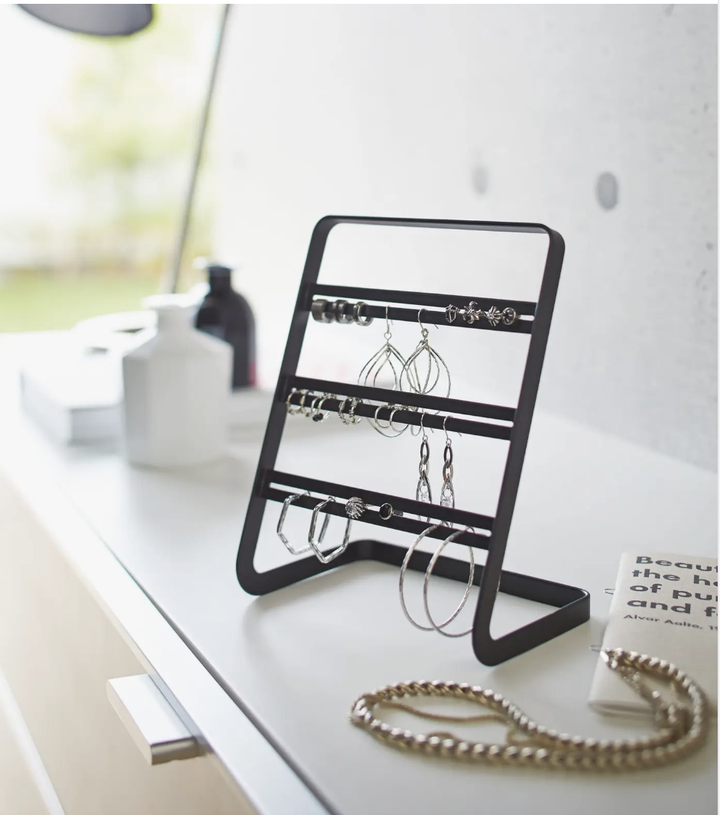 Black Tower Earring Stand